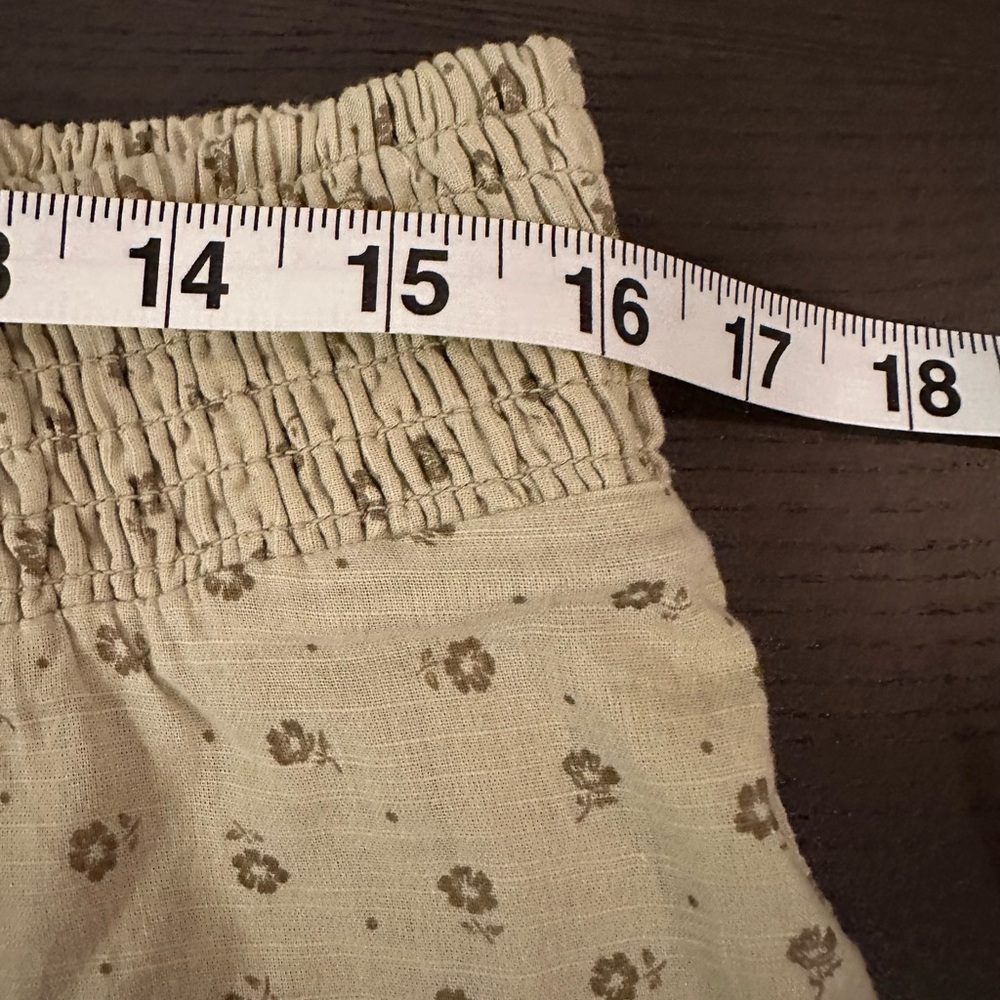 BP Printed Tiered Ruffle Miniskirt L - Picture 10 of 13